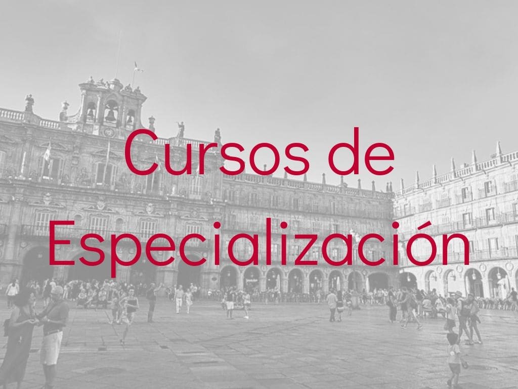 Cursos Especialización Universidad de Salamanca